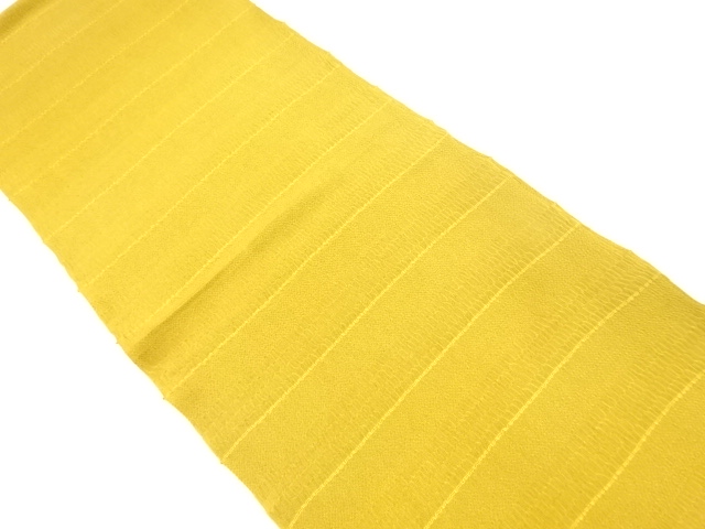 未使用品　正絹　縮緬地　帯揚げ